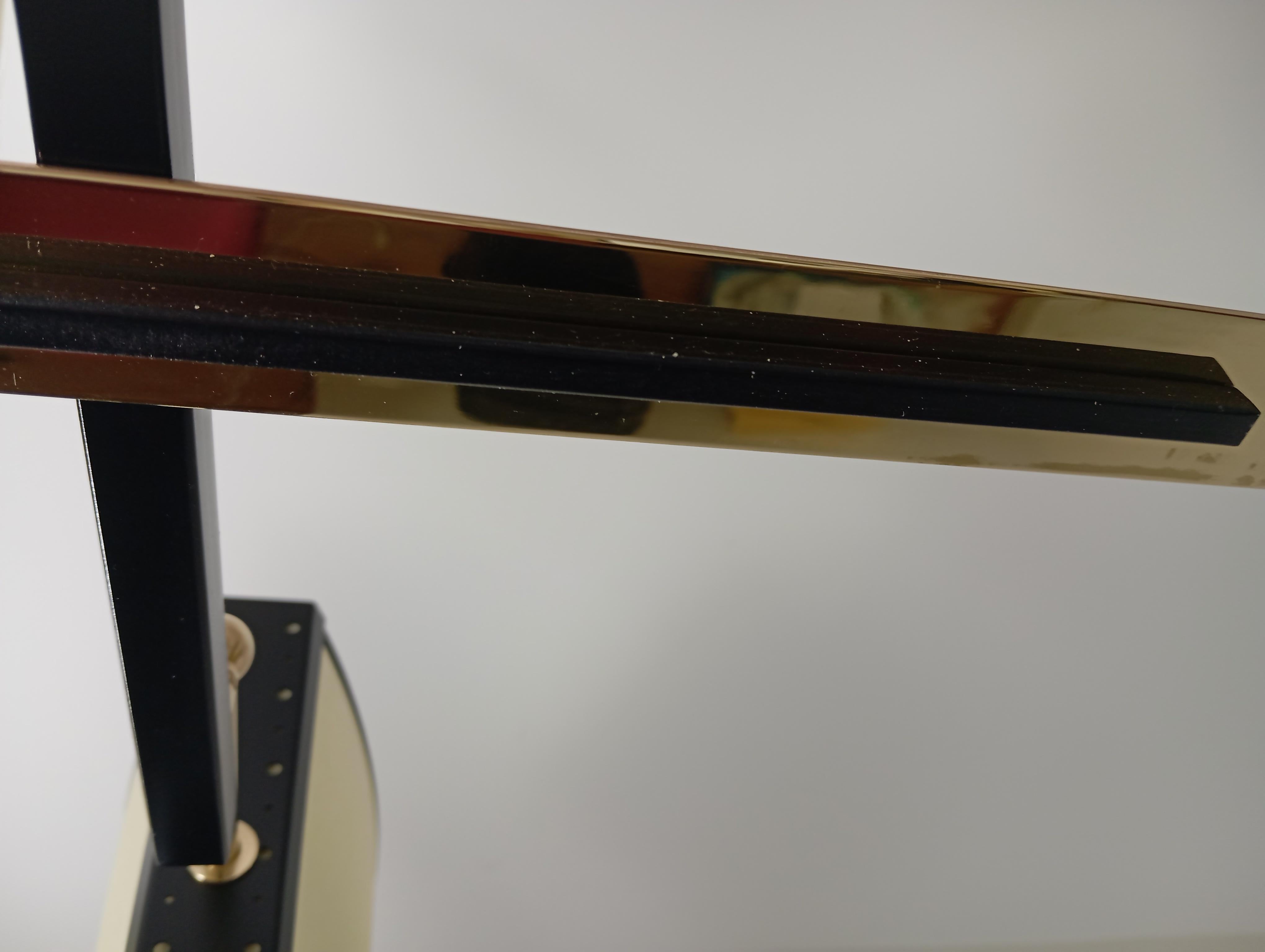 Lampadario a 6 bracci di R. Lunel, circa 1950 in vendita 11