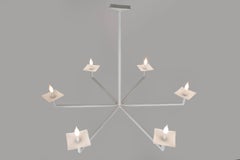 6 Arm Plaster Chadelier - Couronnes Primo - By Bourgeois Boheme Atelier