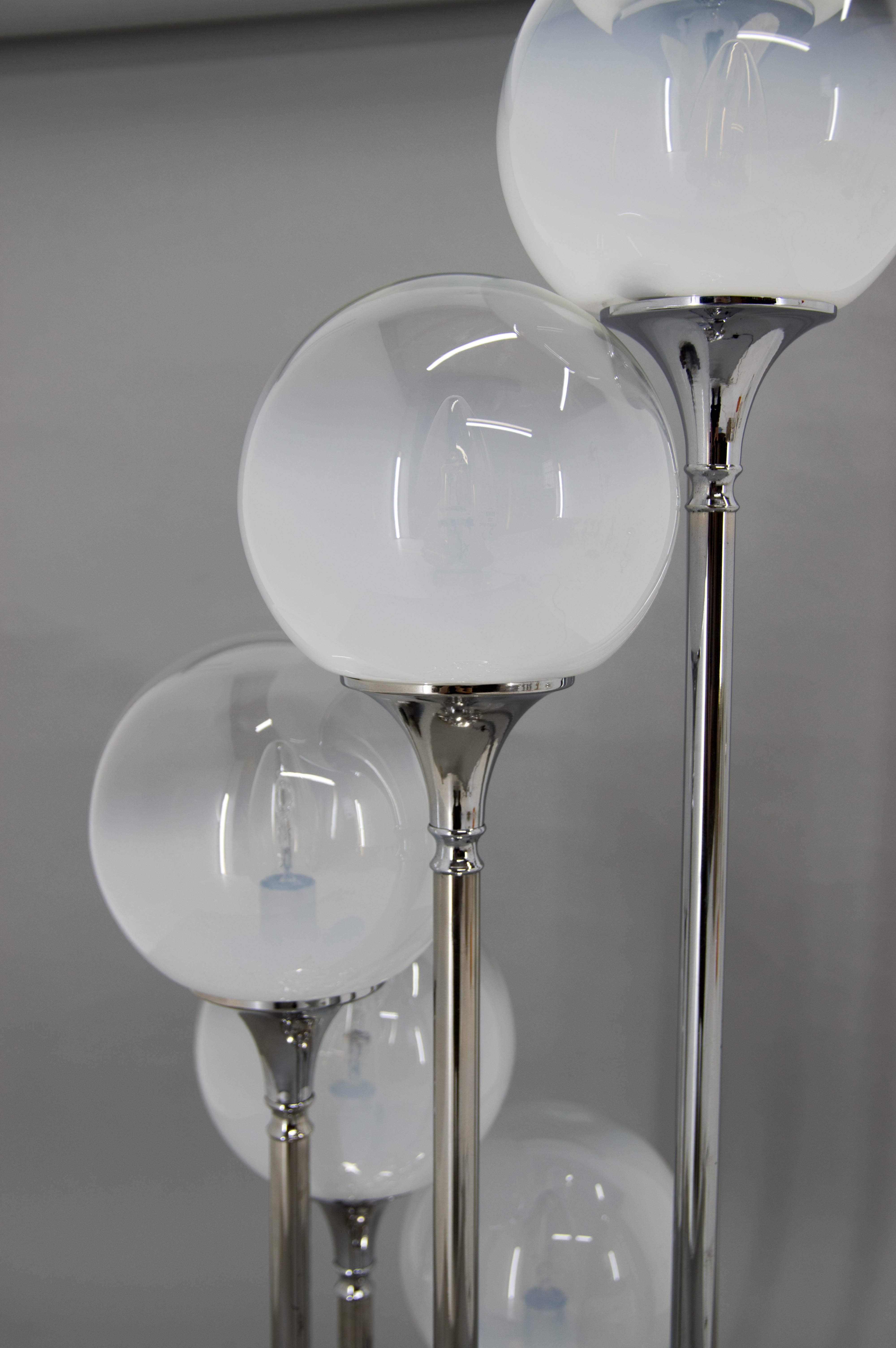 6-Arms Floor Lamp by Targetti Sankey, Italy, 1960s For Sale 2