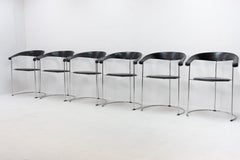 6 Arrben Canasta Chairs