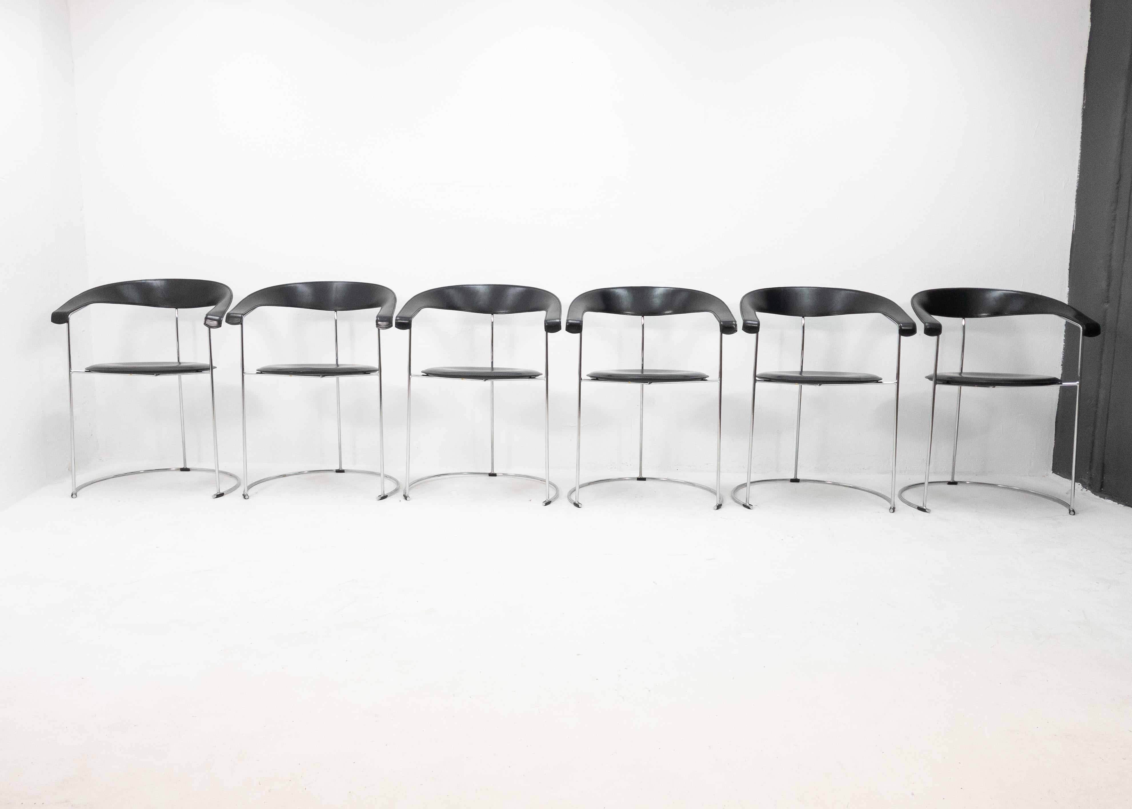 Modern 6 Arrben Canasta Chairs