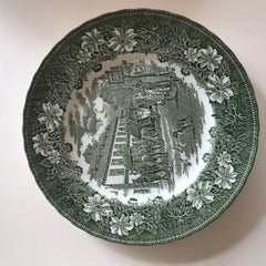 6 assiettes Royal Tudor 1828