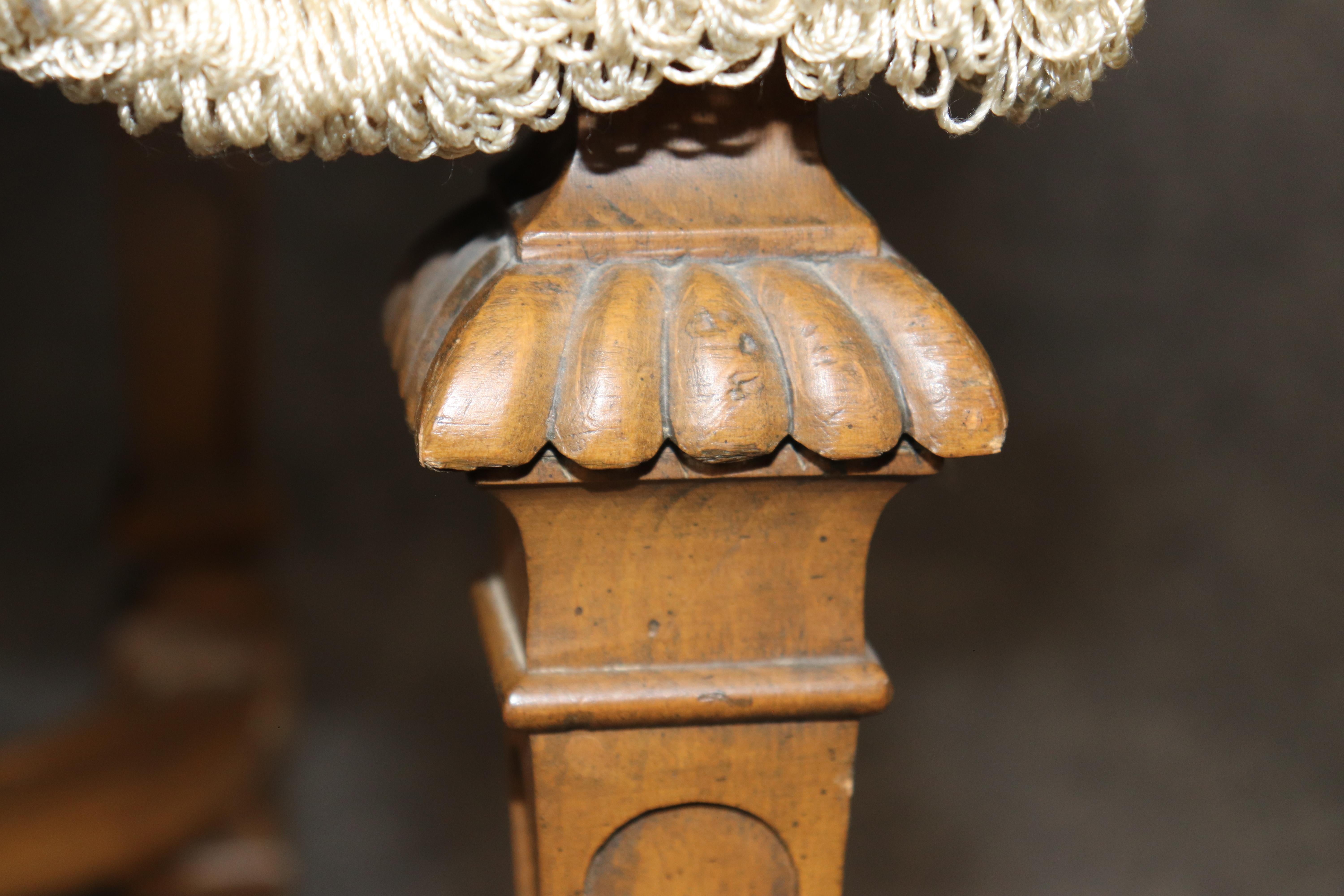 6 Baker Louis XIV Style Upholstered and Carved Dining Chairs For Sale 6