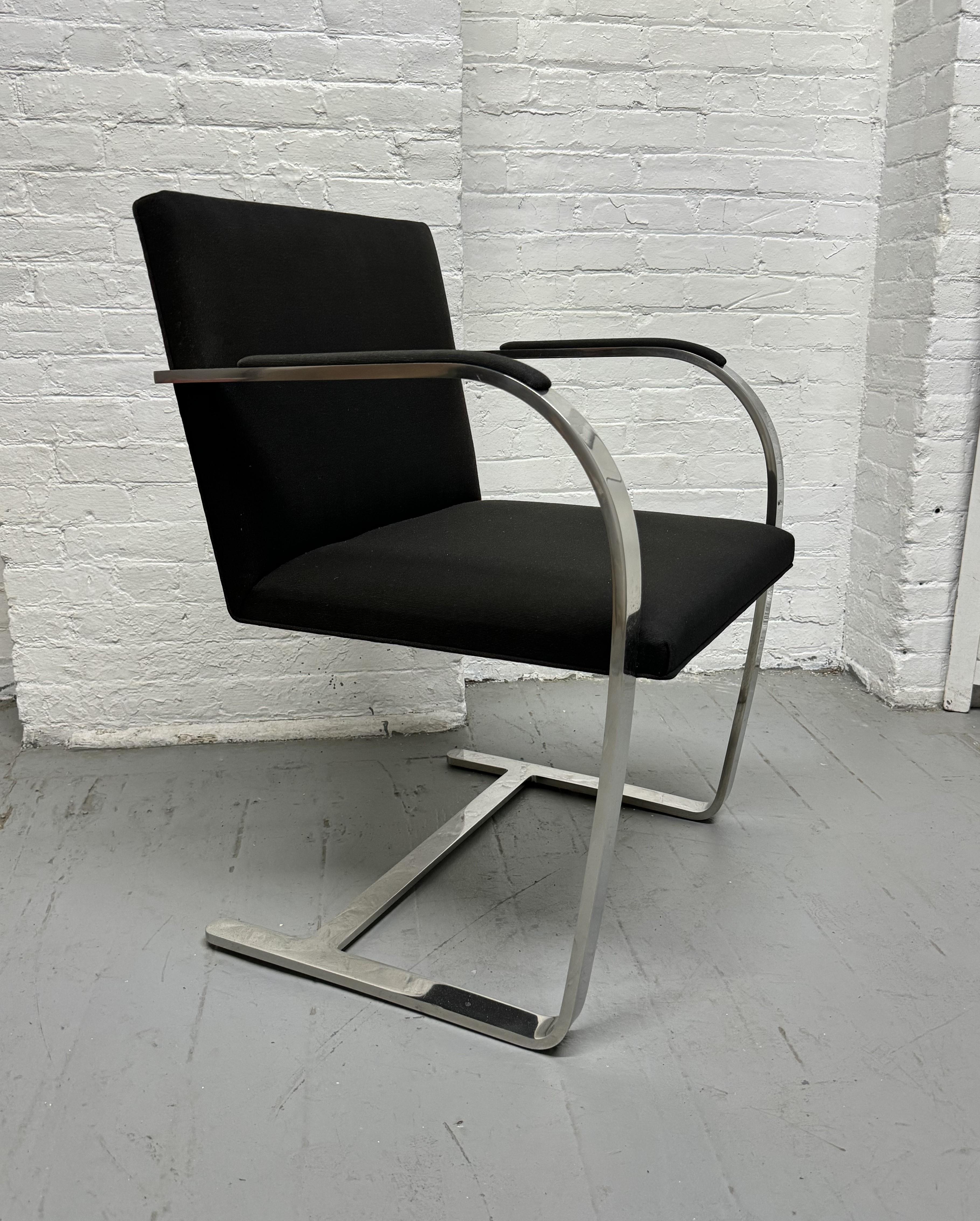 6 BRNO Chairs by Ludwig Mies Van Der Rohe for Knoll Int'l In Good Condition For Sale In New York, NY