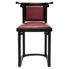6 Cafe Fledermaus Chairs Josef Hoffman 1980s Austria
