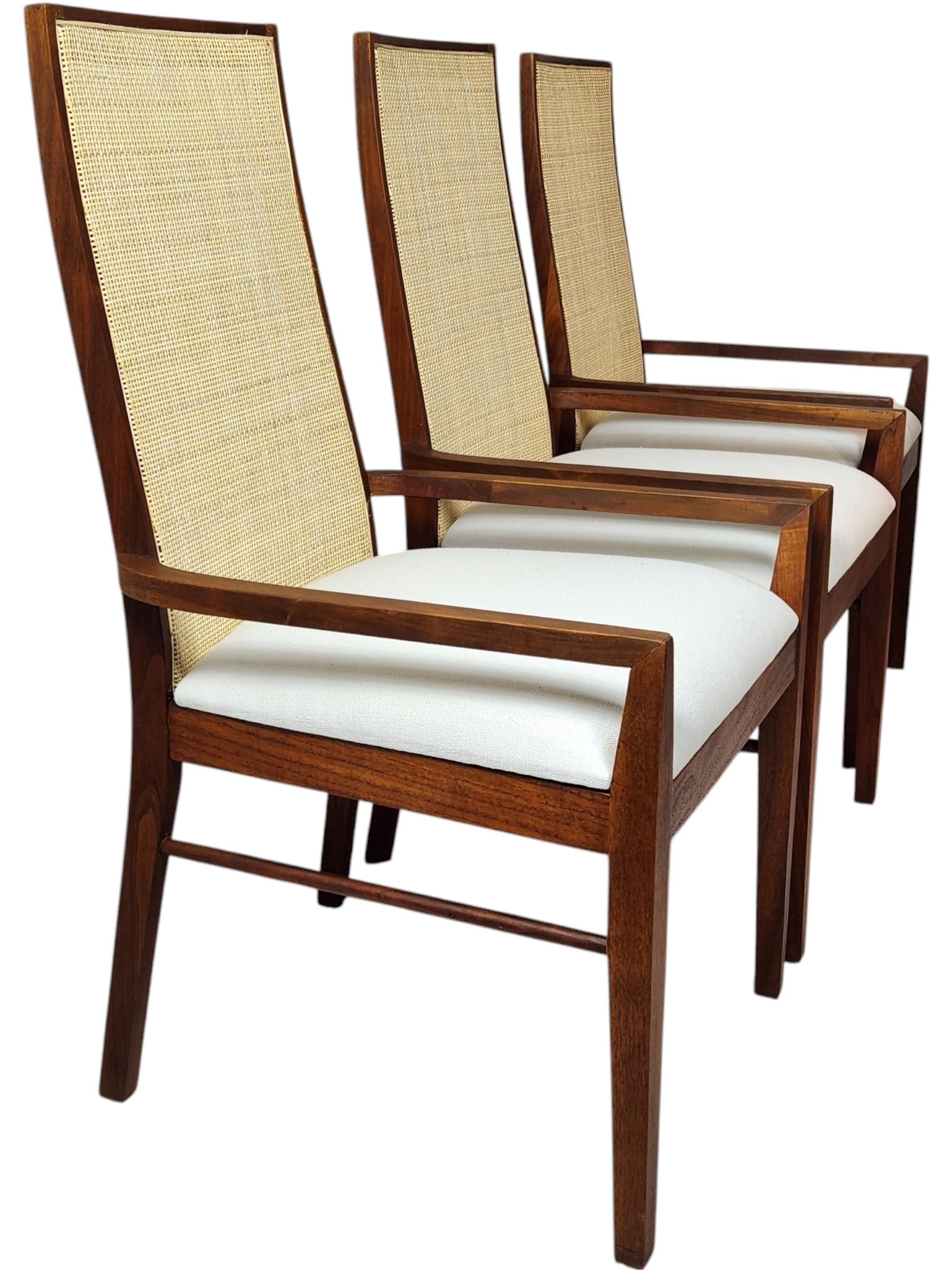 6 Poltrone da pranzo in legno di noce Jack Cartwright per Founders anni '60 in vendita 6