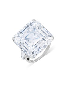 6 Carat Assher Cut Statement Brilliant White VVS 14K Gold Purity in Perfection