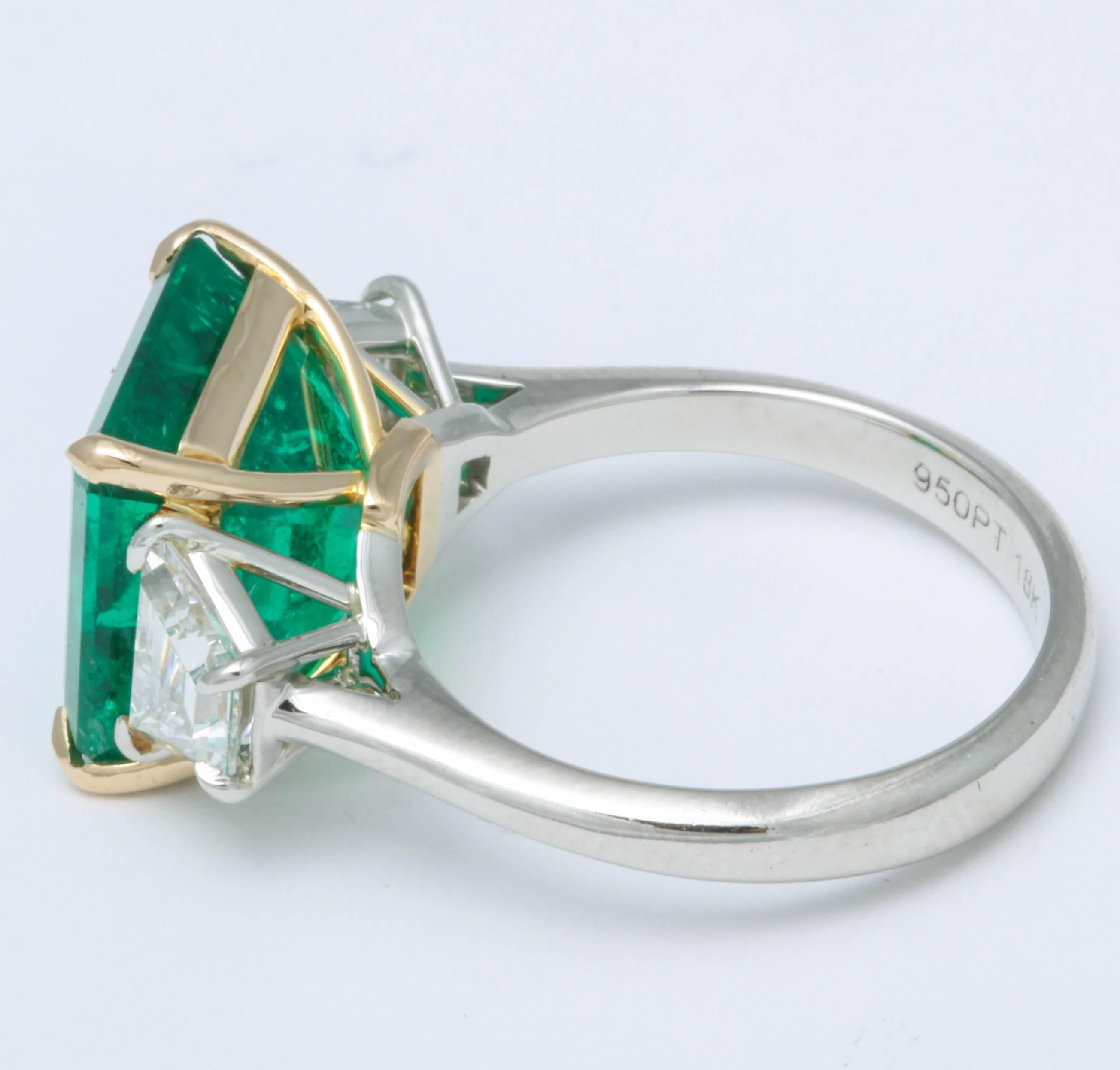 6 carat emerald ring