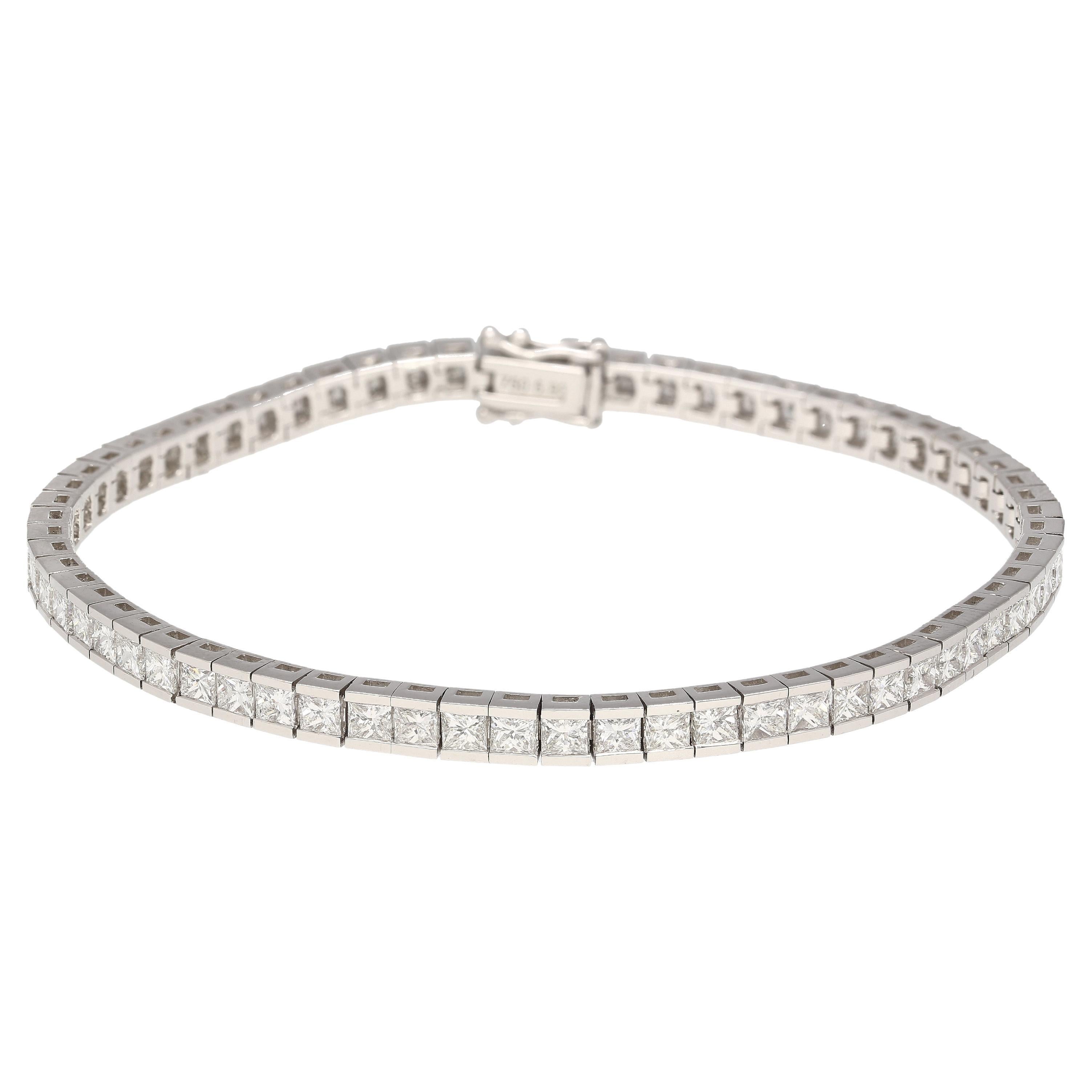6 carat Diamond Tennis Bracelet Natural Diamond White Gold – Shiree Odiz