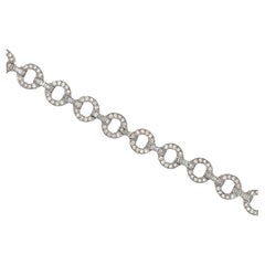 6 Carat DTW Diamond Link Bracelet