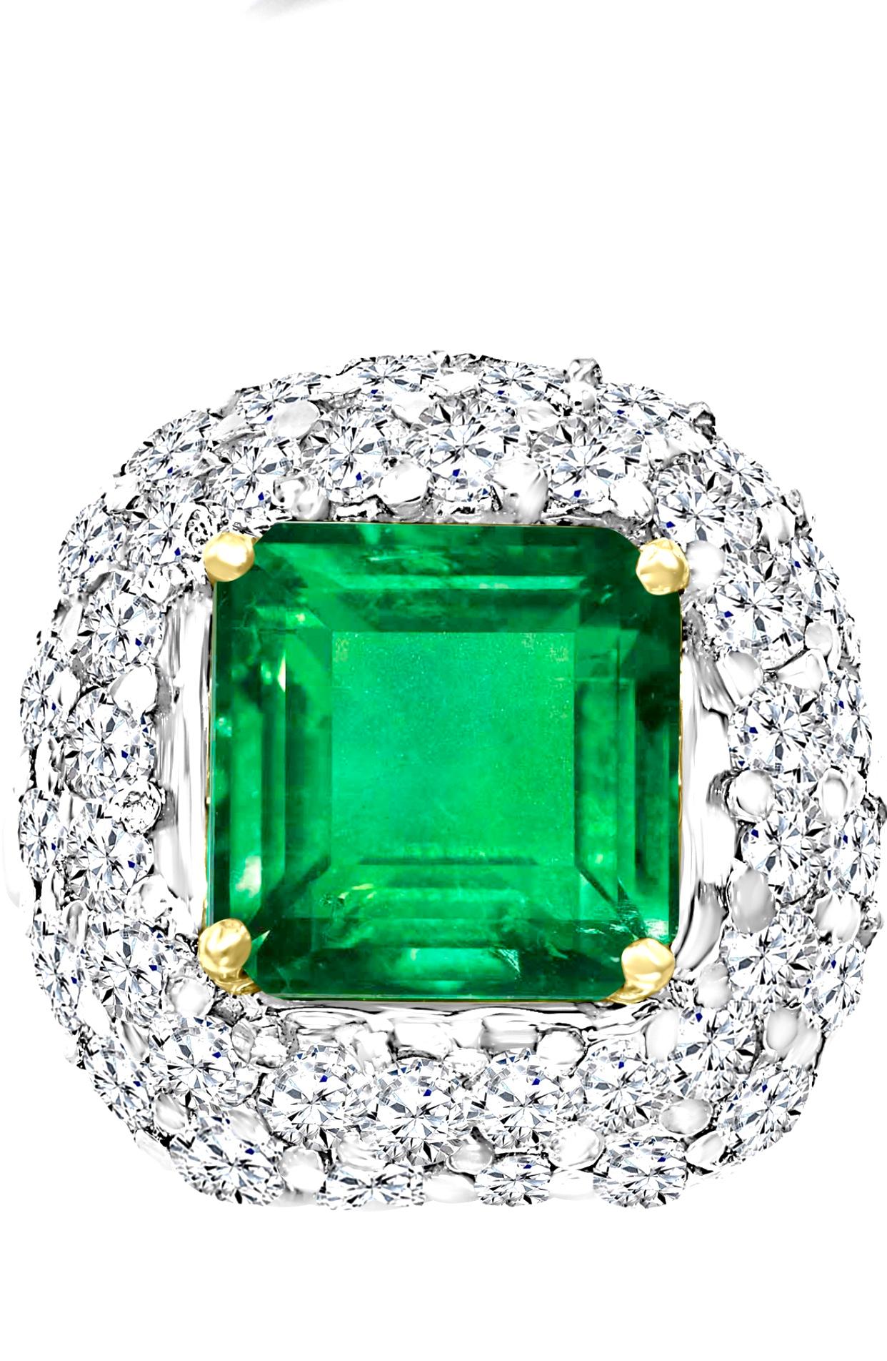 4 carat colombian emerald