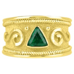 6 Carat Emerald Statement SI 18K White Gold Refined Grandeur