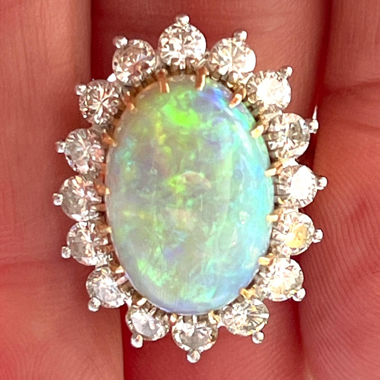 vintage opal rings boca raton