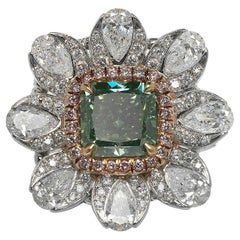 6 Carat Radiant Cut Diamond Engagement Ring GIA Certified FVG* VVS2
