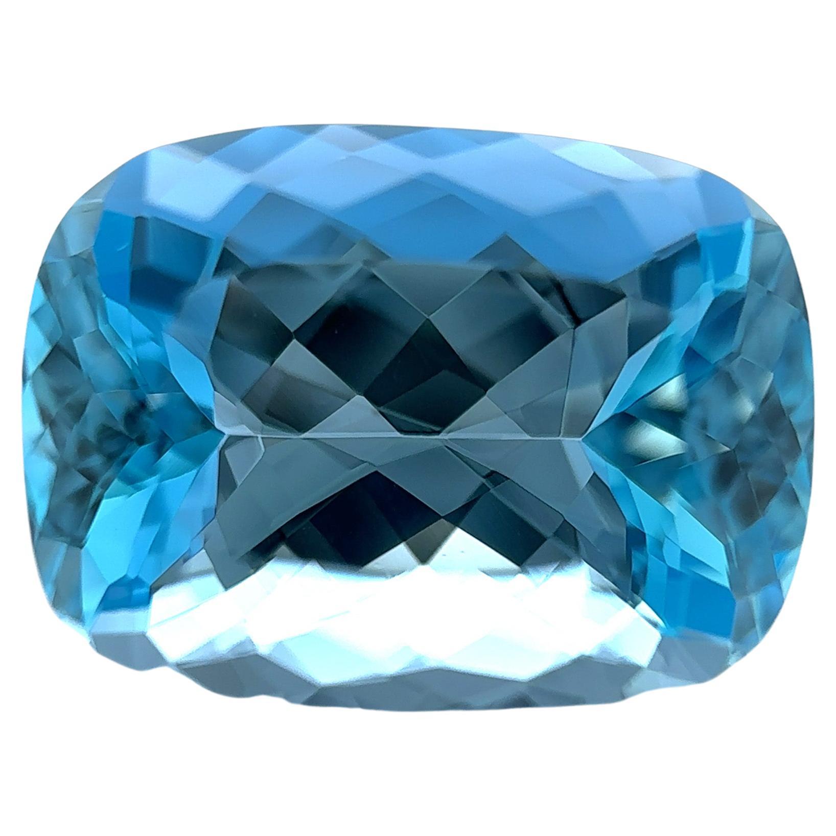 6 Carat Super Santa Maria Colour Aquamarine Loose Stone (Customization Option)