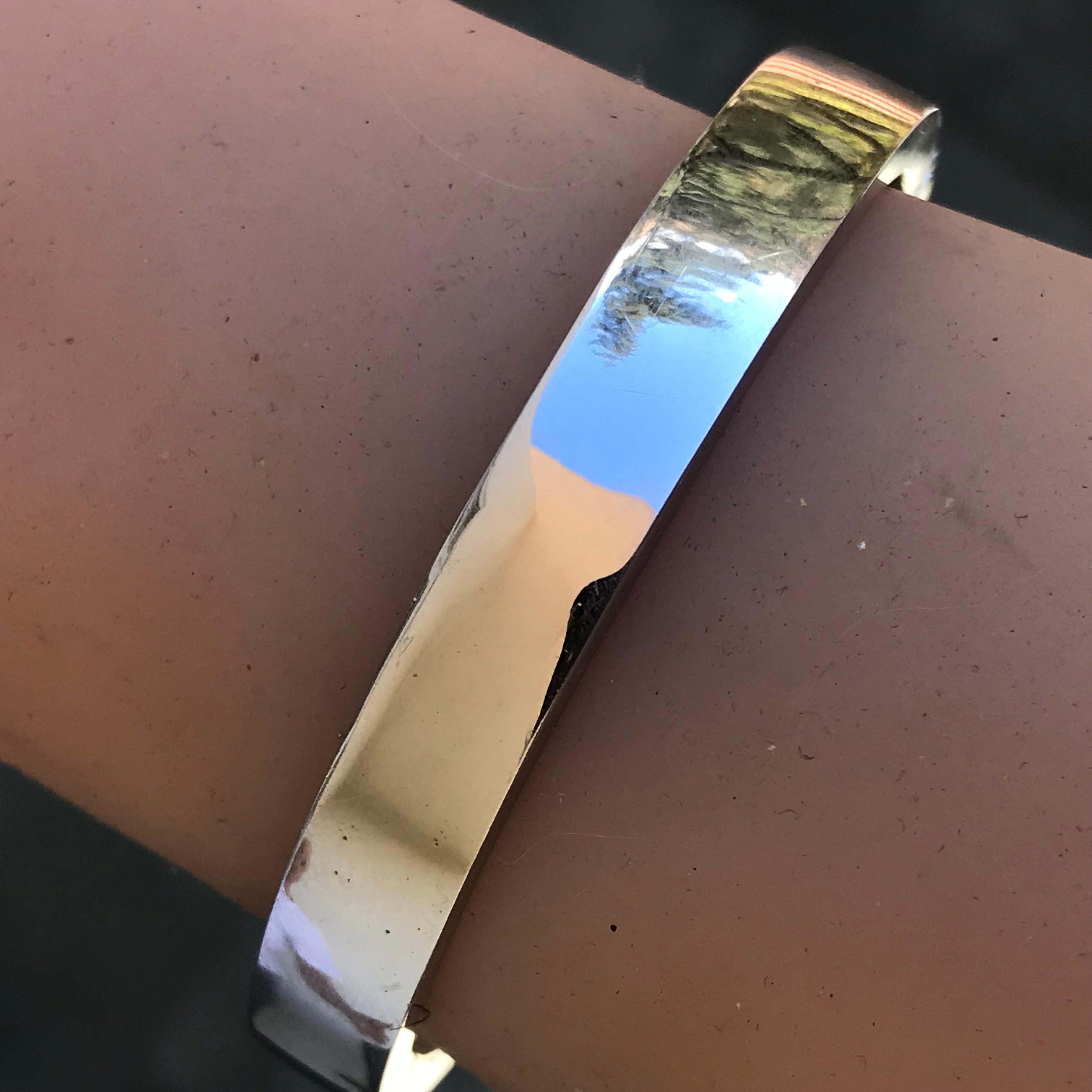 6 Carat Total Weight 18 Karat Diamond Bangle Bracelet In New Condition For Sale In West Hollywood, CA