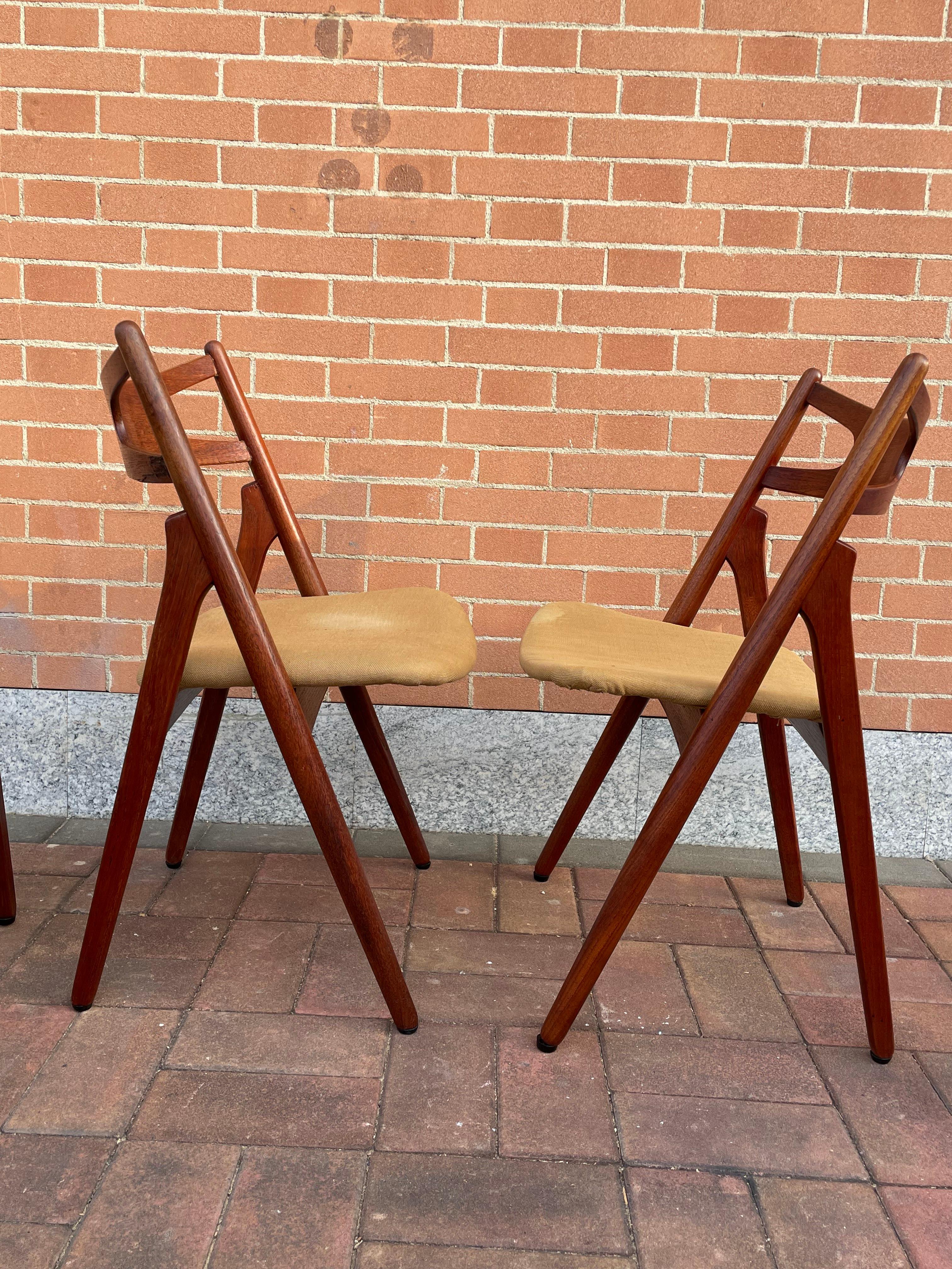 6 CH29 Chairs by Hans Wegner, 1960 1