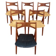 Vintage 6 CH29 Chairs by Hans Wegner, 1960