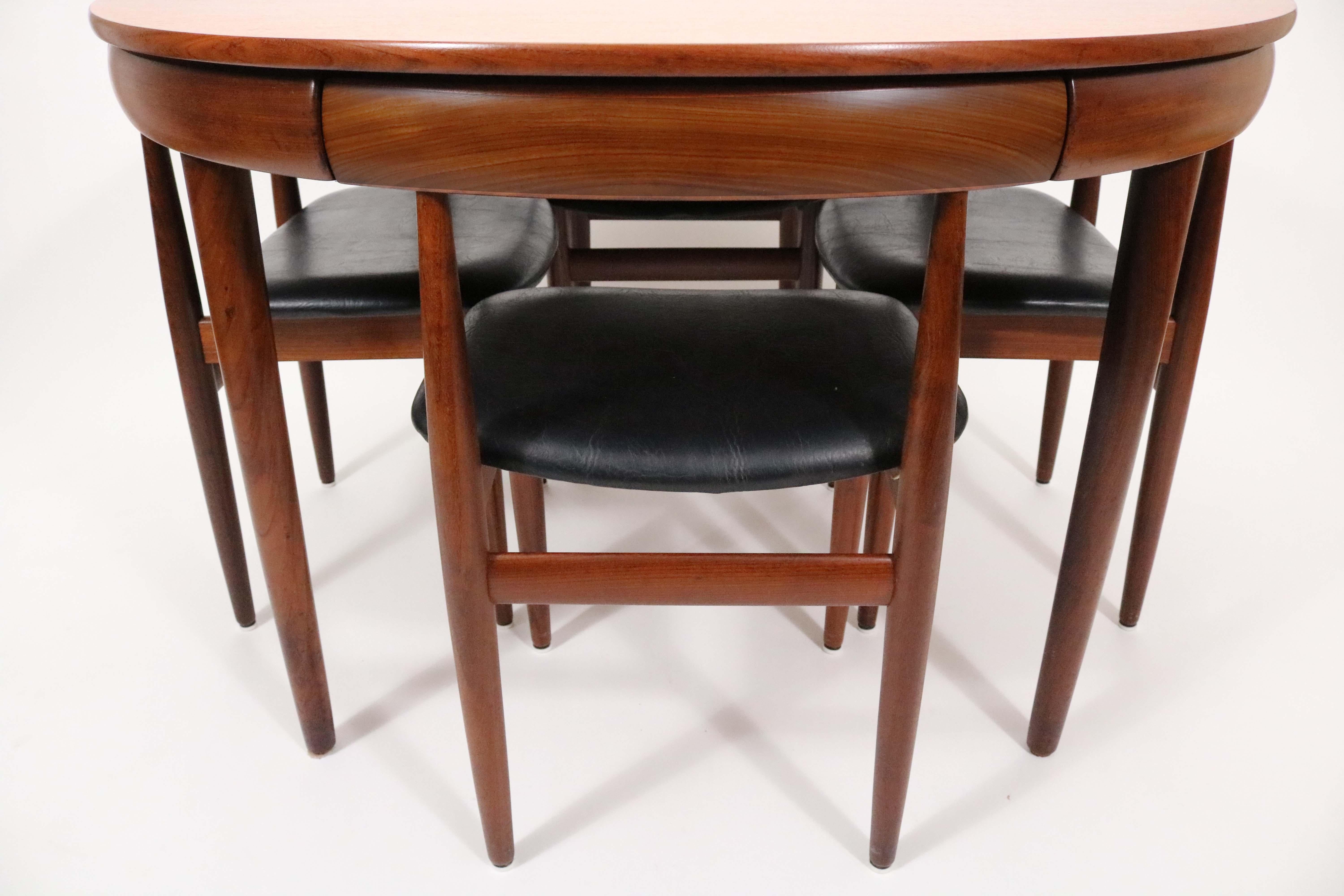 Six-Chair Dining Set by Hans Olsen for Frem Røjle 3