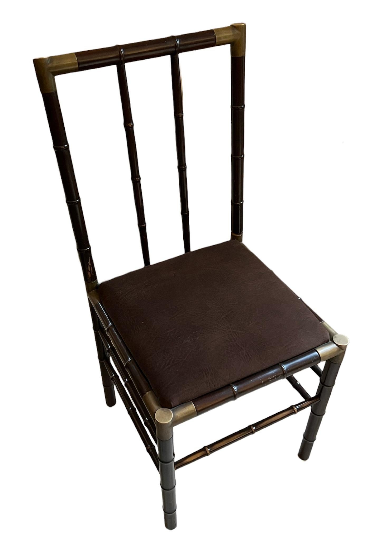 6 Chairs
Material: Wood and bronze
Style: Hollywood
American
We have specialized in the sale of Art Deco and Art Nouveau and Vintage styles since 1982.If you have any questions we are at your disposal.
Pushing the button that reads 'View All From