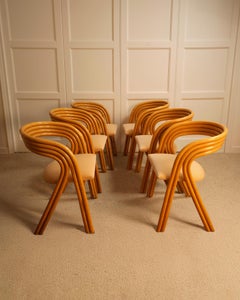 6 chairs Axel Enthoven - 1970s