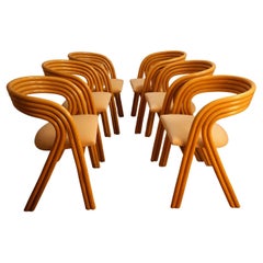 6 chairs Axel Enthoven - 1970s