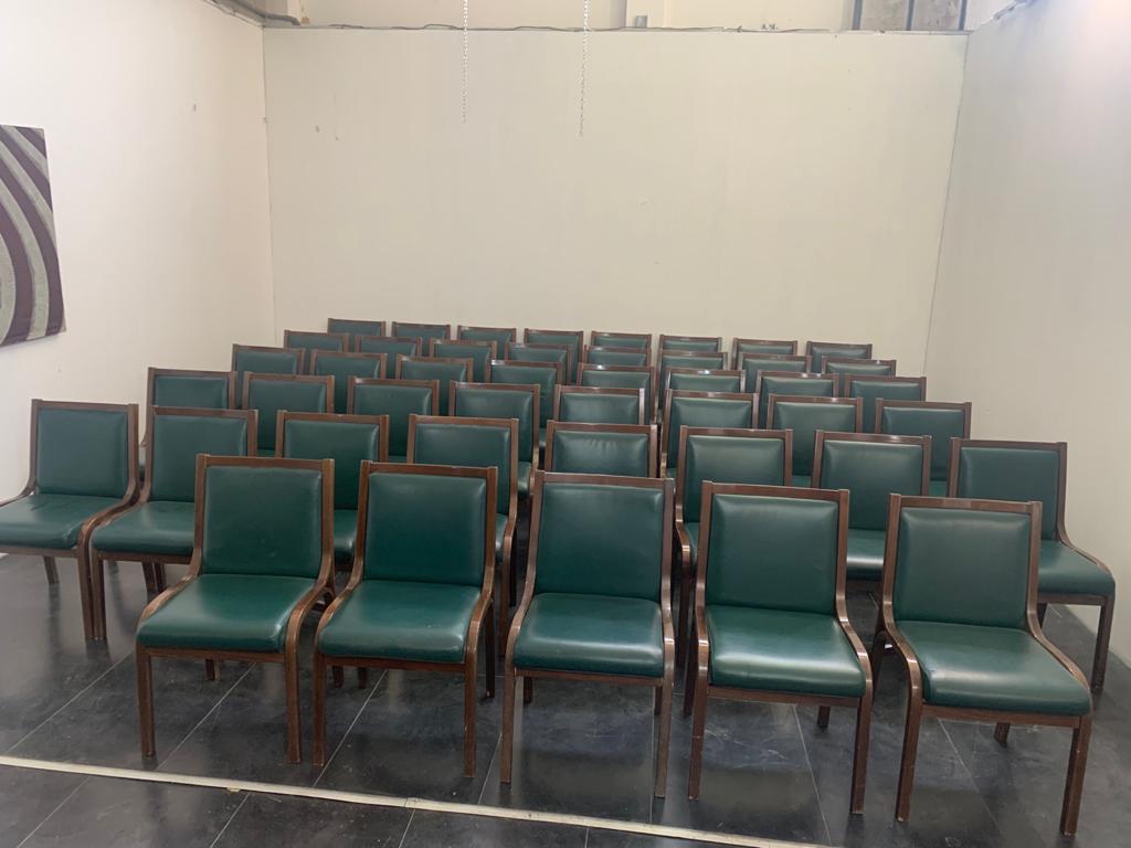 6 Chairs by Gregotti Associati for Poltrona Frau, 1950s 9