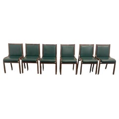 6 Chairs by Gregotti Associati for Poltrona Frau, 1950s