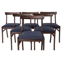 6 Chairs by Ole Wanscher for Poul Jeppesen, 1960s, model Rungstedlund, Set of 6