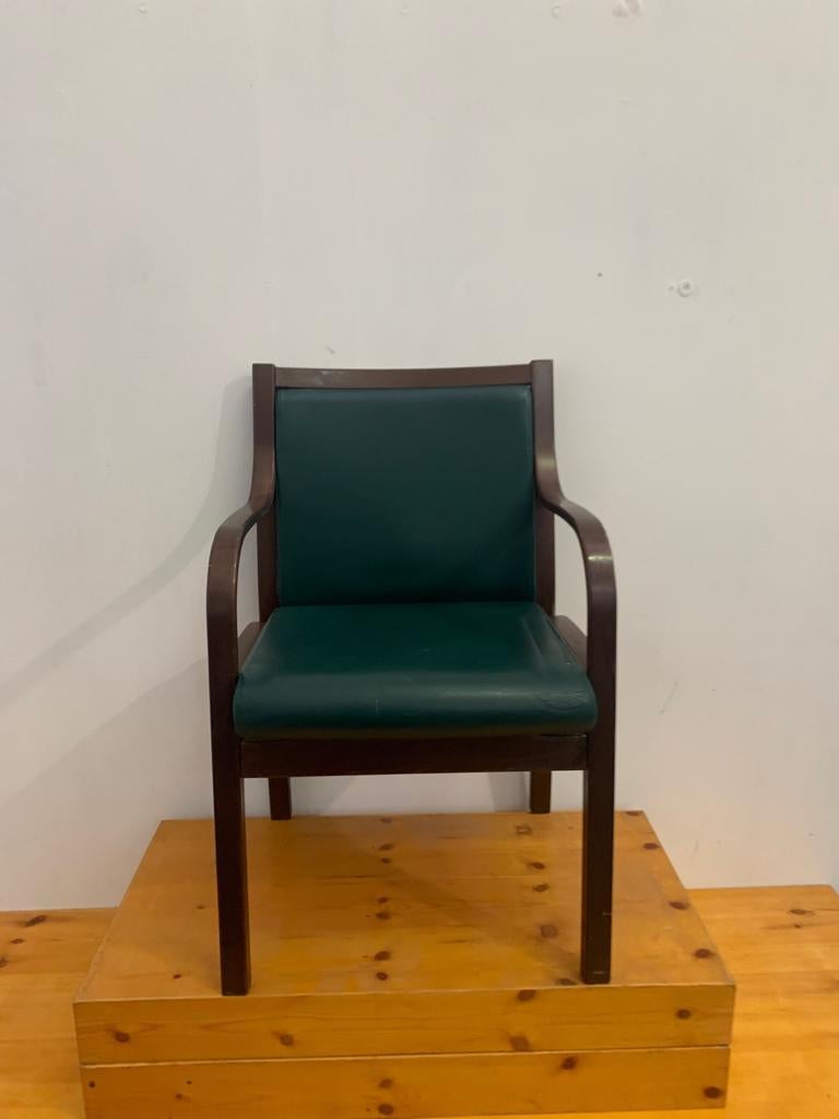 Italian 6 Chairs by Vittorio Gregoretti for Poltrona Frau, 1950s