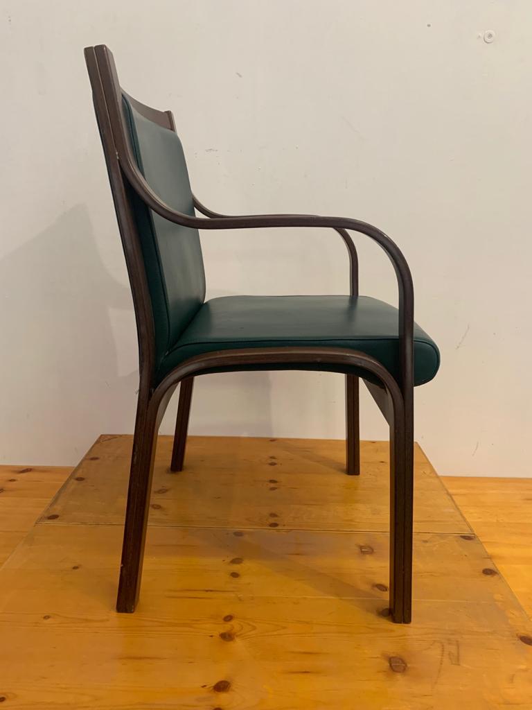 6 Chairs by Vittorio Gregoretti for Poltrona Frau, 1950s 1