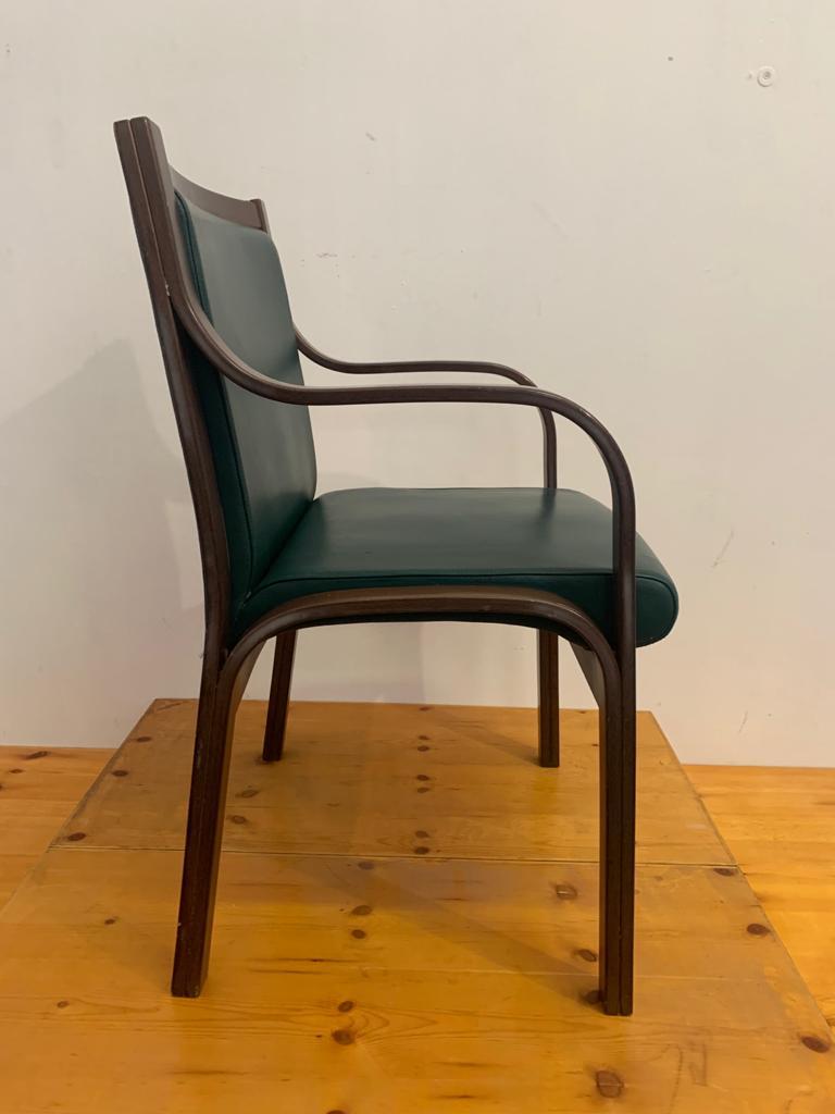 6 Chairs by Vittorio Gregoretti for Poltrona Frau, 1950s 2
