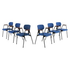 6 chaises de Willy Van der Meeren des années 1950