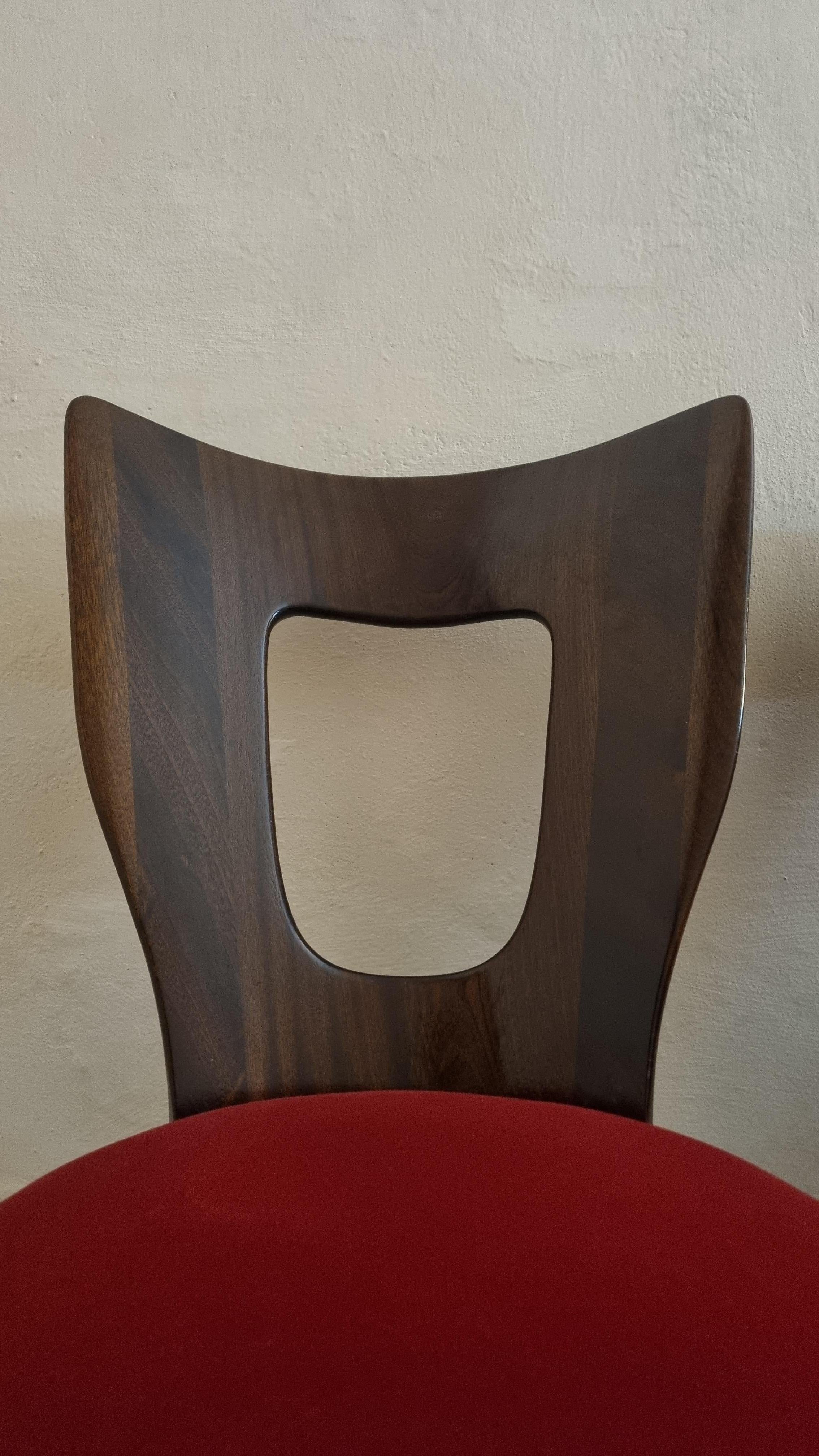 6 chaises mod. 7388 dessinées par Osvaldo Borsani pour ABV 1951 en vente 1