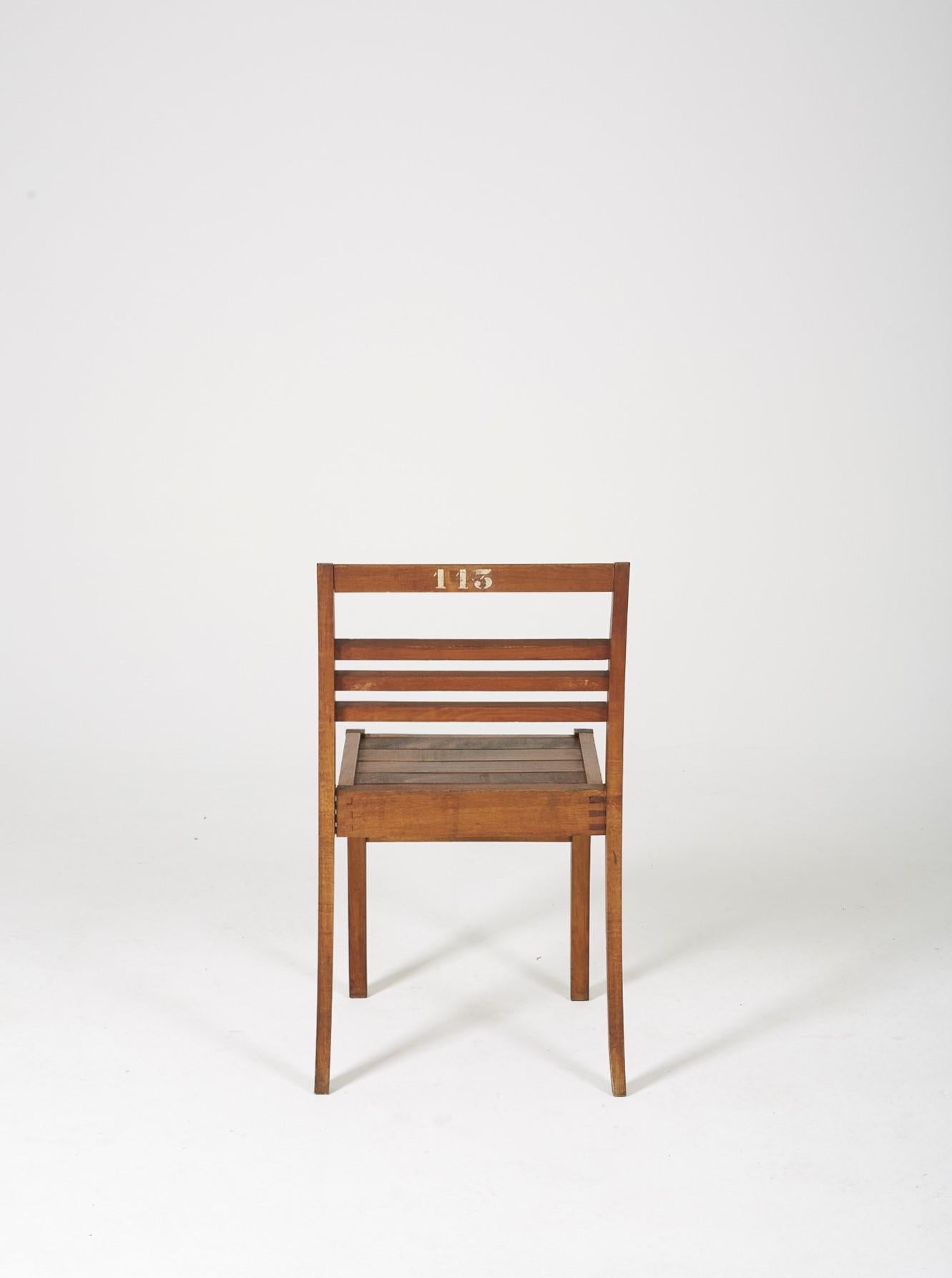 6 Chairs Reconstruction by René Gabriel, 1940s 1