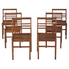 6 Chairs Reconstruction by René Gabriel, 1940s