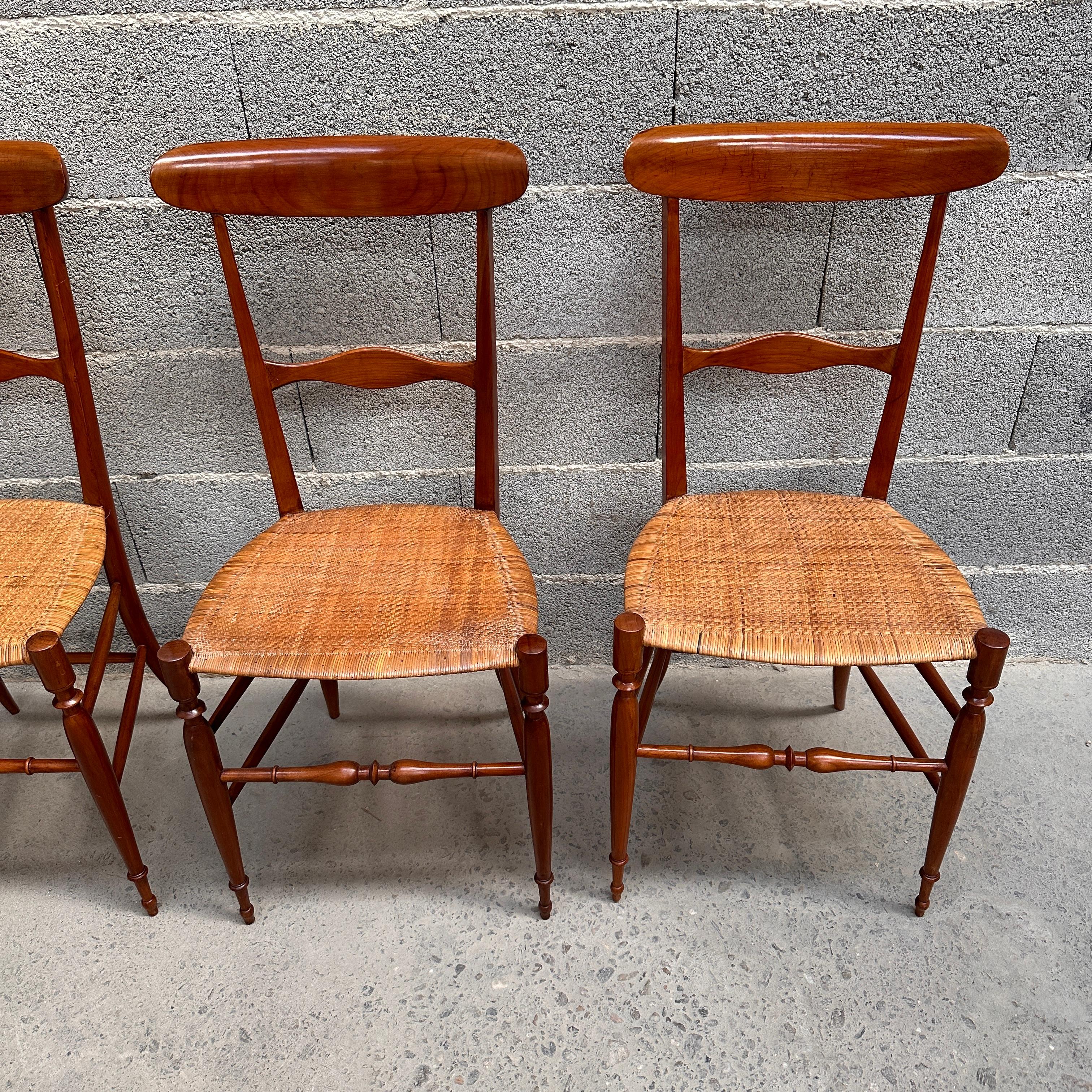 6 Chairs Superleggera Chiavari For Sale 5