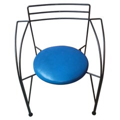 6 Chaises Collection "Lune D'argental", Pascal Mourgue, Design 1985