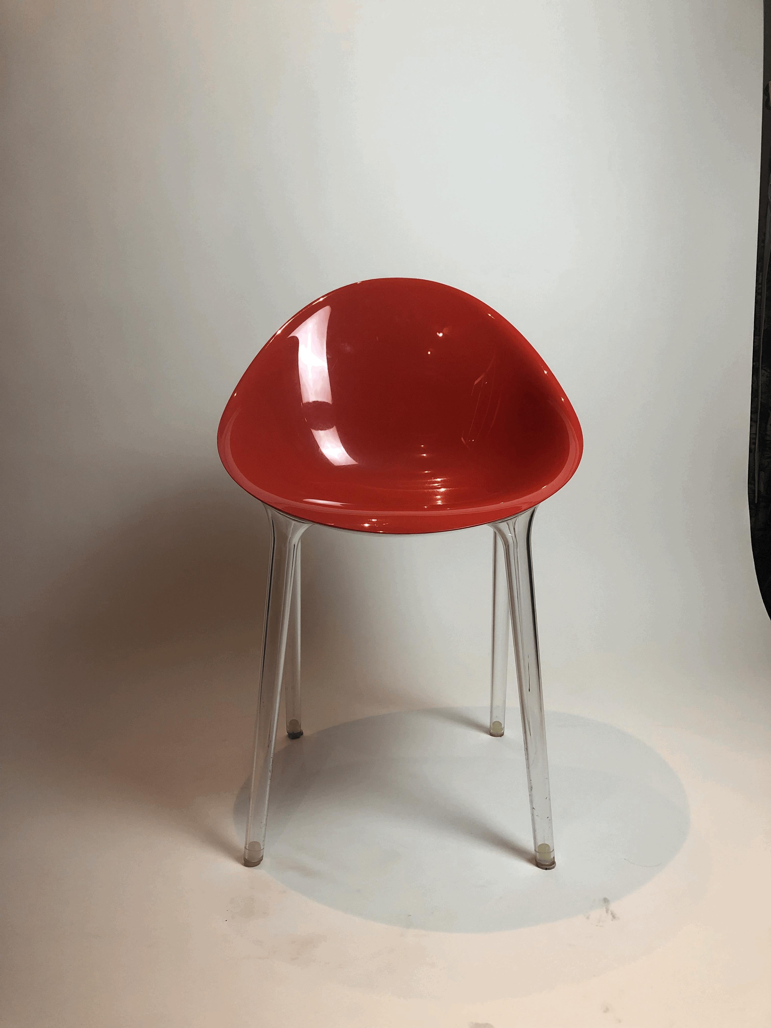 6 Liegestühle von Philippe Starck pour KARTELL (Moderne) im Angebot