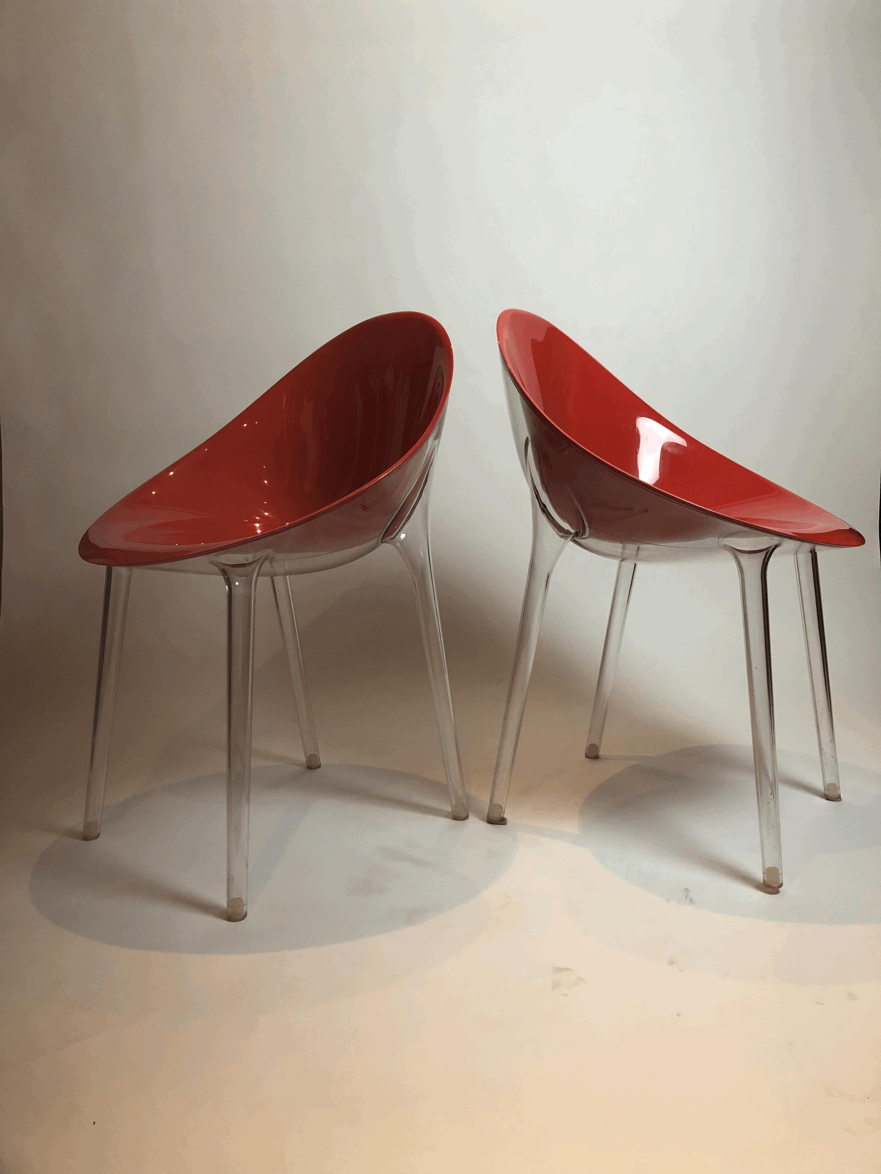 6 chaises de Philippe Starck pour KARTELL In Good Condition For Sale In PARIS, FR