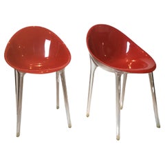 Retro 6 chaises de Philippe Starck pour KARTELL