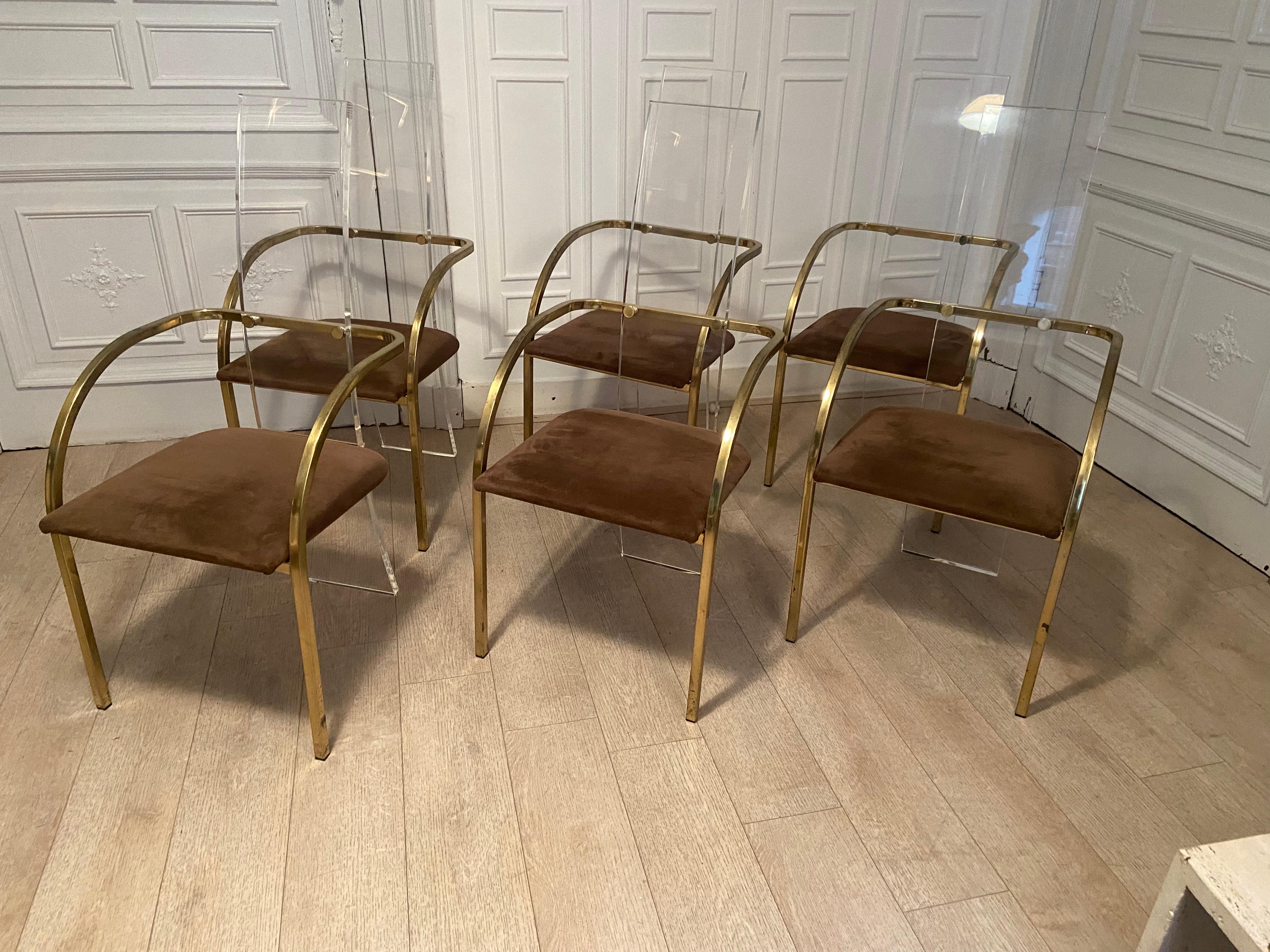6 charles hollis jones chairs for belgo chrom.