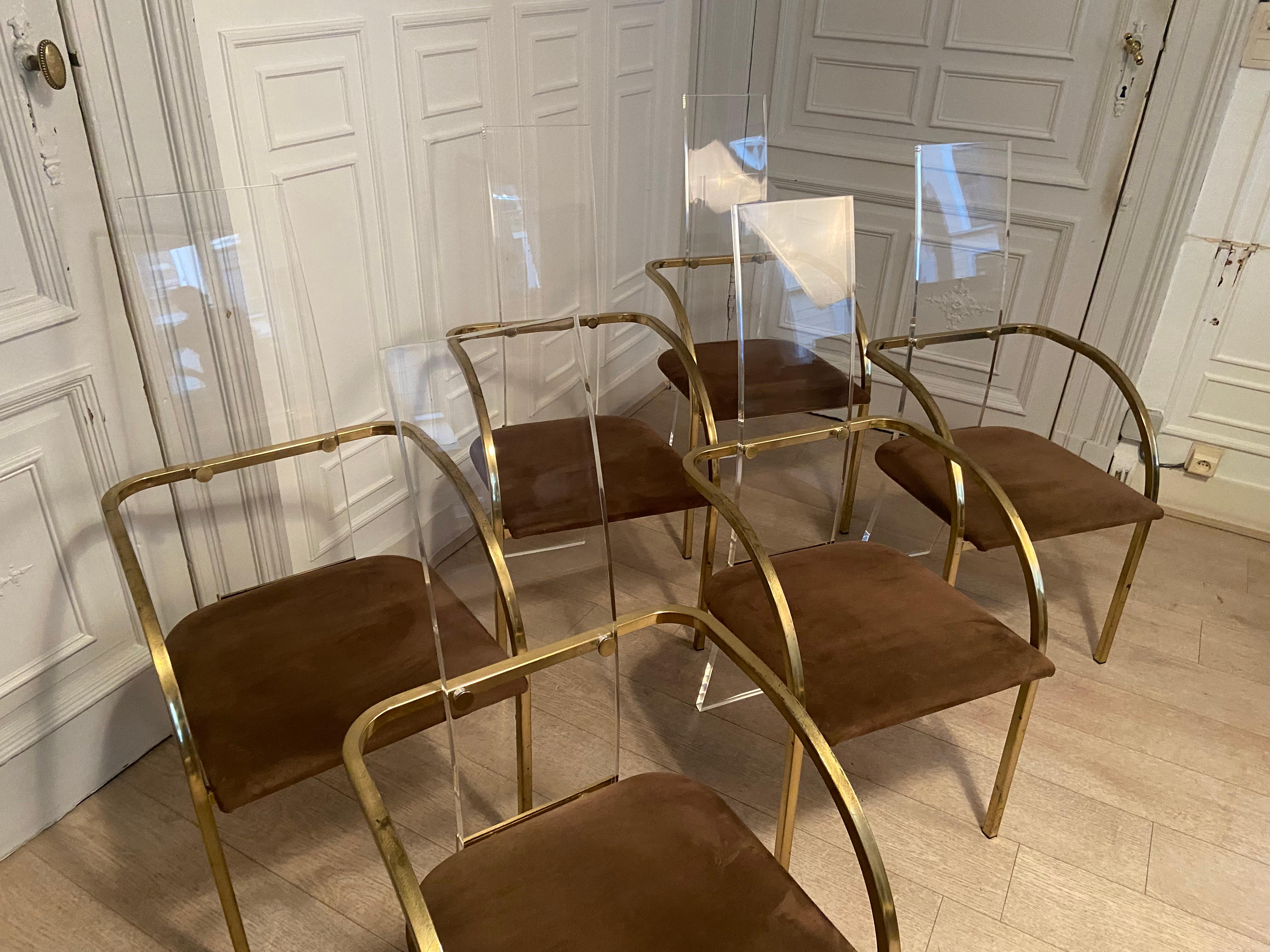 6 Charles Hollis Jones-Stühle für Belgo Chrom (20. Jahrhundert) im Angebot