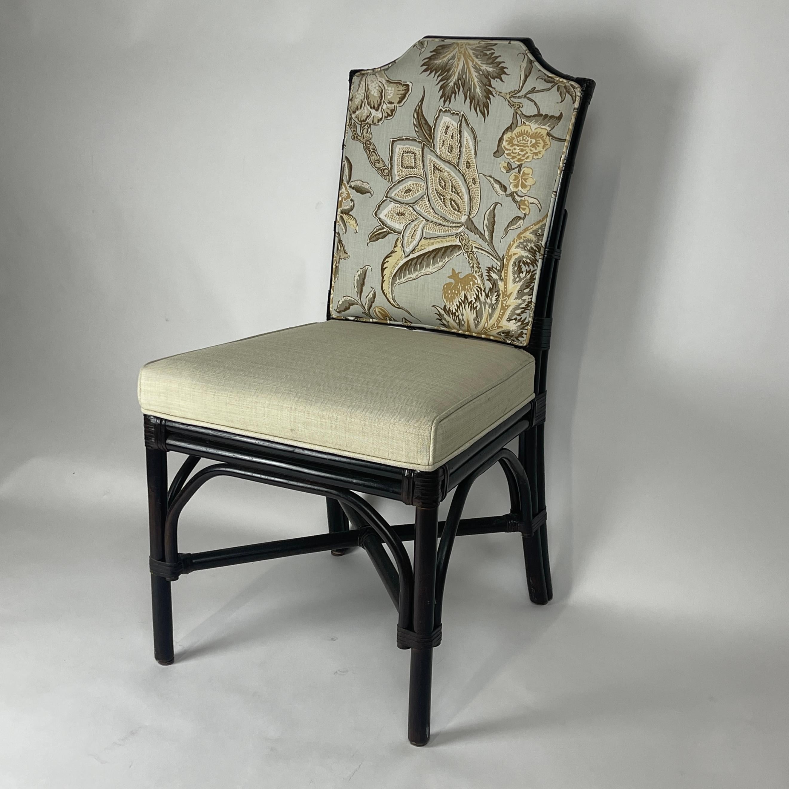 bamboo chippendale dining chairs
