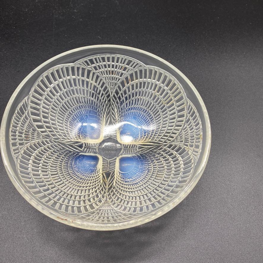 6 Coquilles-Glasschalen von R.Lalique  (Mitte des 20. Jahrhunderts) im Angebot