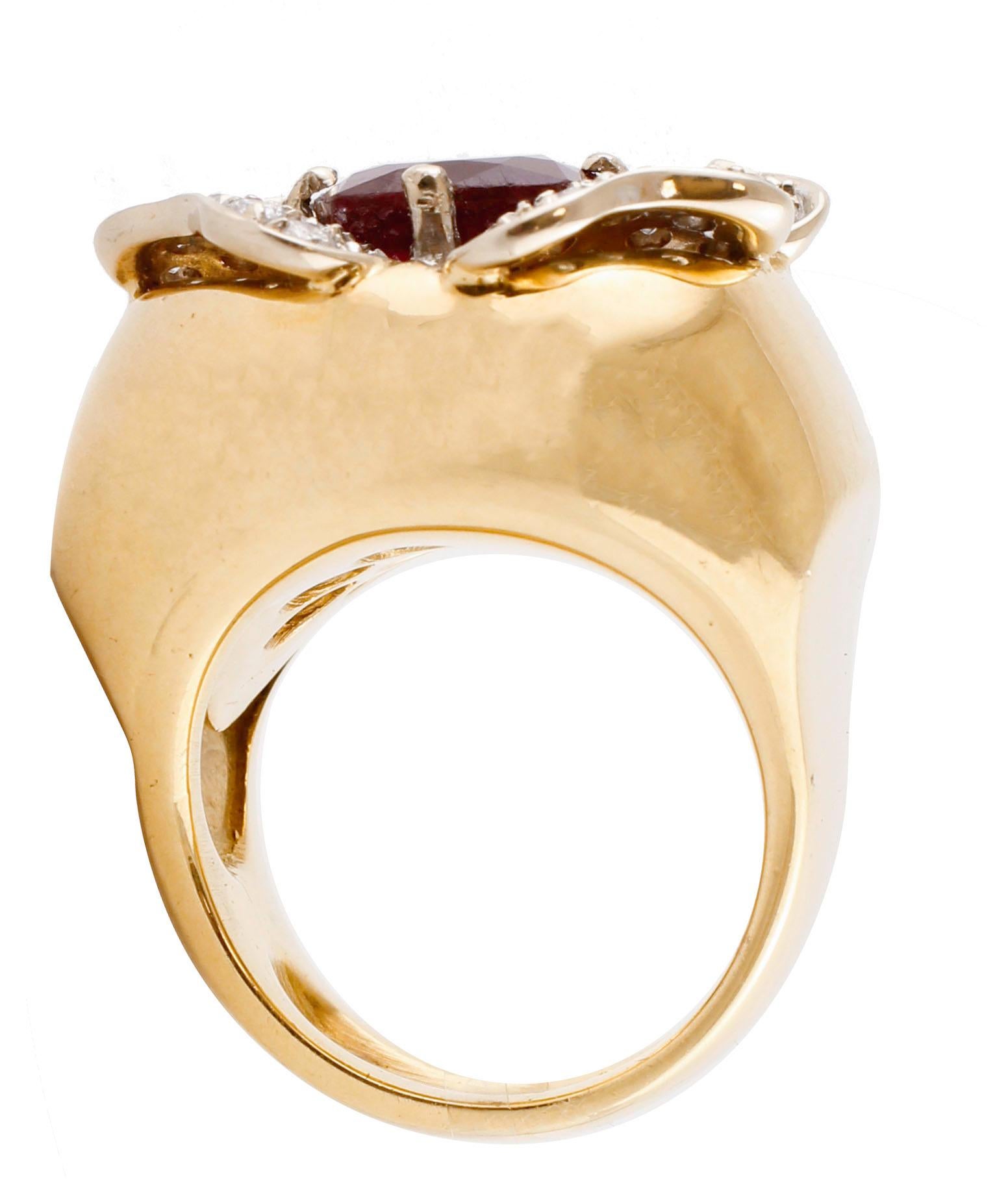 6 karat gold ring