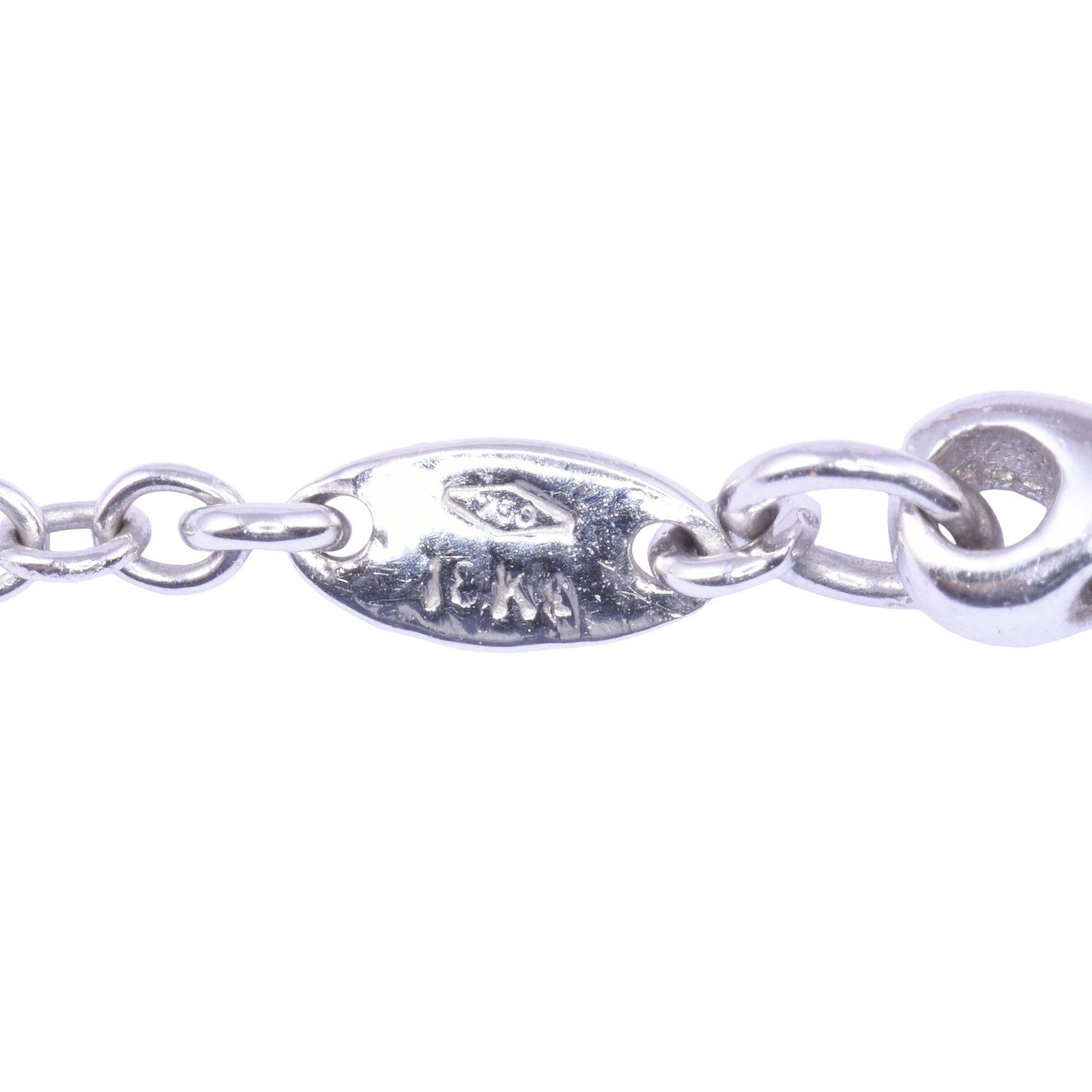 6 CTW Diamond Dangle Necklace For Sale 2