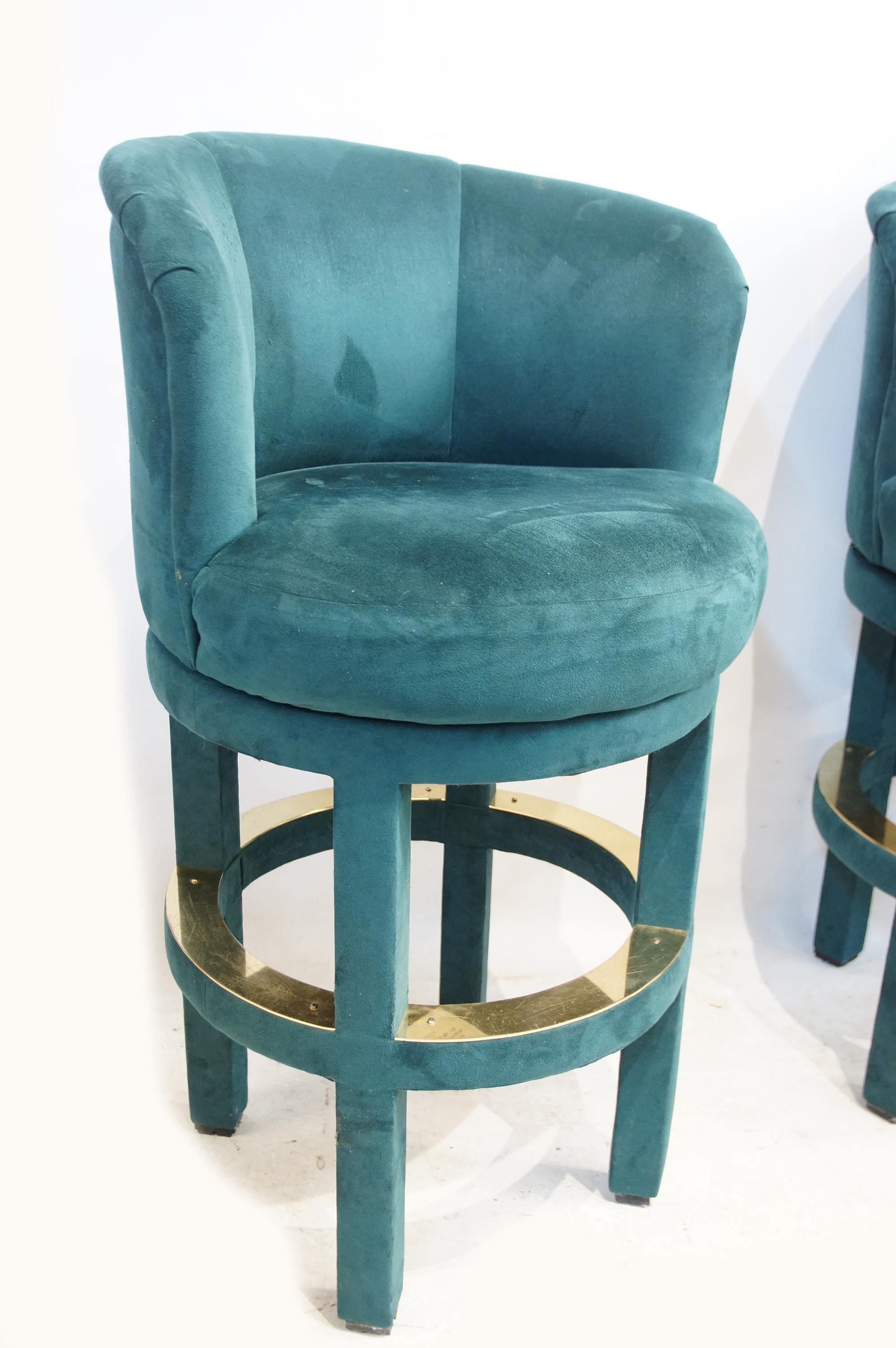 custom order upholstered bar stools