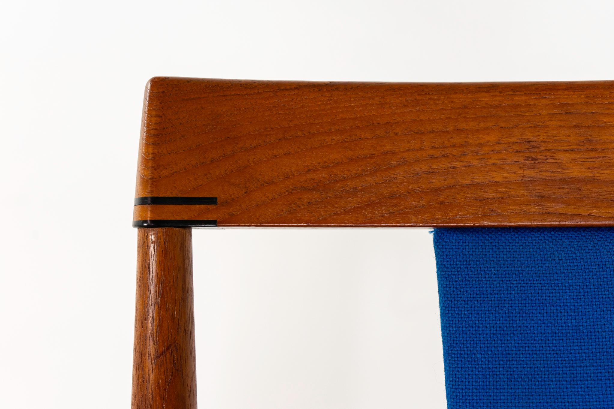 Danese 6 Sedie da pranzo danesi in teak modello 771 della metà del secolo scorso di Hans Olsen in vendita