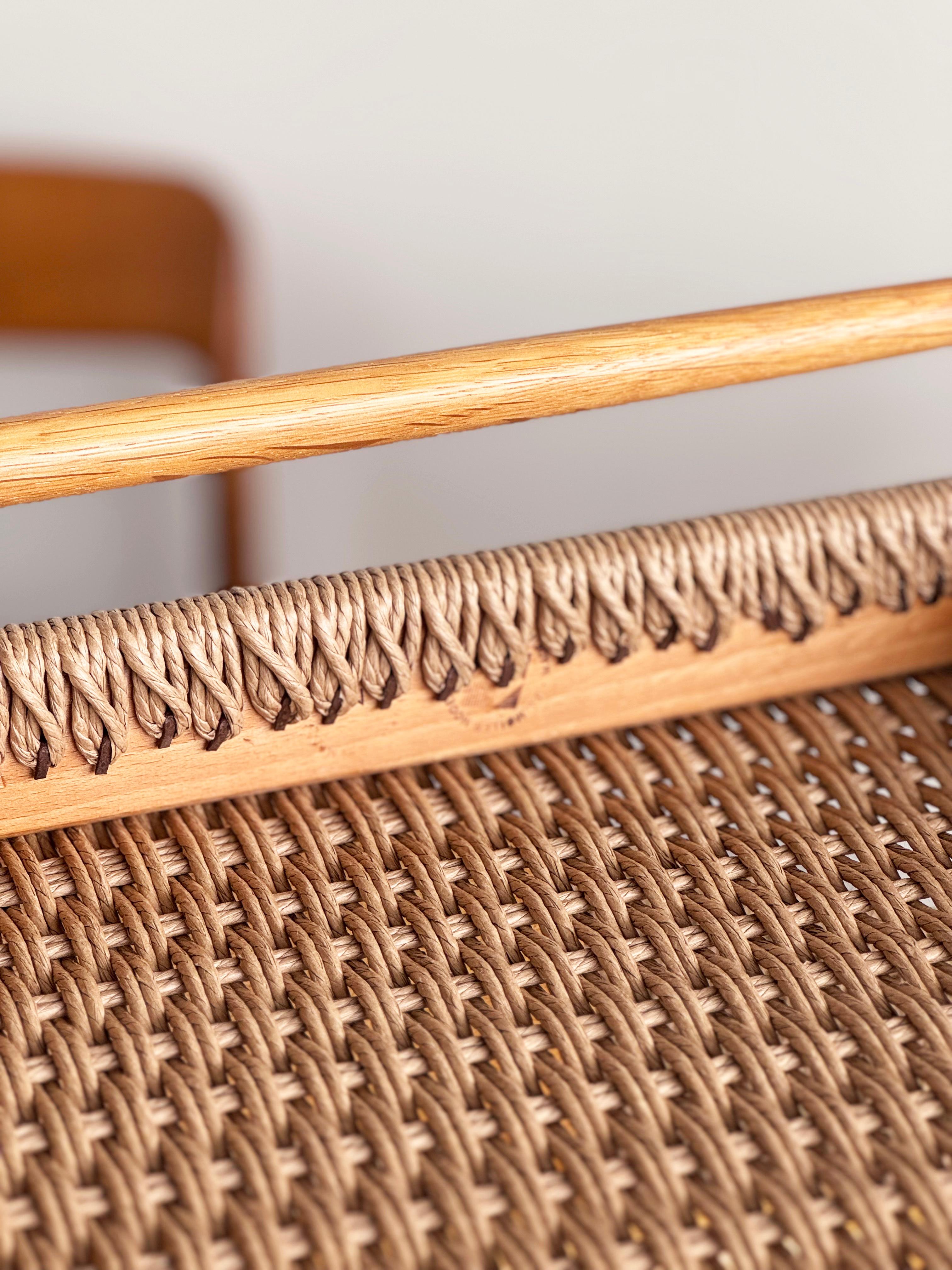 6 Danish Mid-Century Modern Oak Dining Chairs #75, Niels O. Møller, J. L. Moller 6
